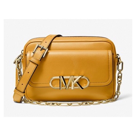 SOLD Michael Kors Bag Parker Leather Crossbody Bag From their Latest collection - Picture 2 of 13